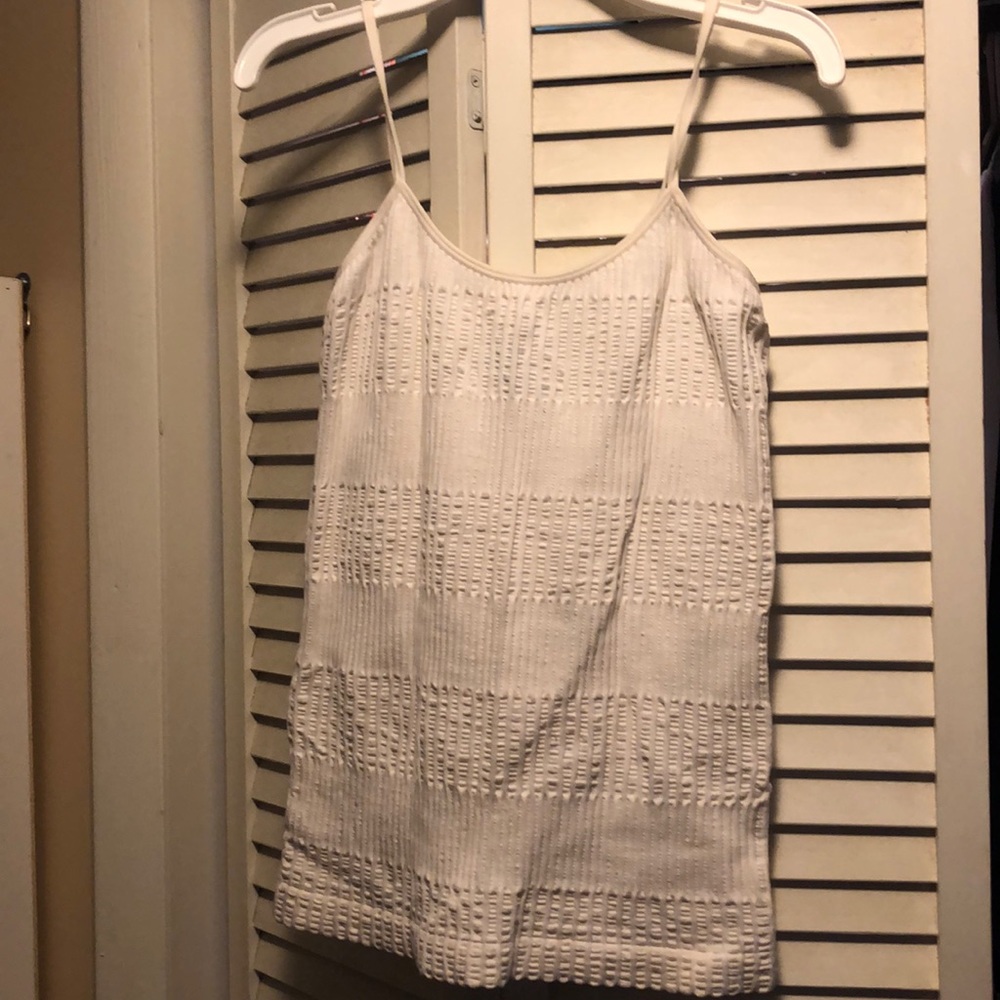 White tank top